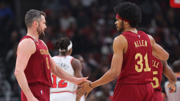 Cavs Center Jarrett Allen Has Hilarious Reaction To News Of Kevin Love Getting Bought Out