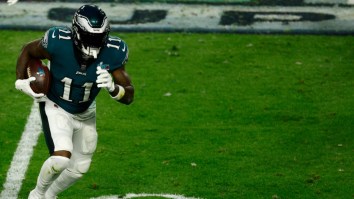 AJ Brown Says He Was Thinking About The Philadelphia Eagles Were Going To Lose The Super Bowl While They Were Still Winning