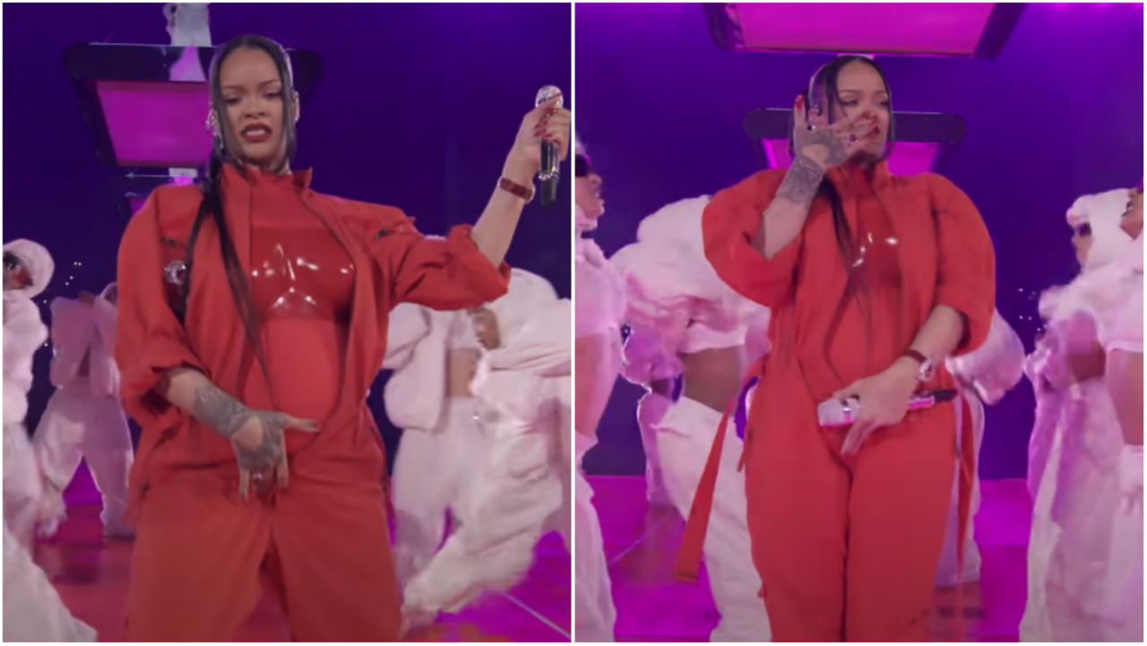 Rihanna Being Called 'Satanic' After Grabbing Crotch & Sniffing Her