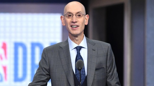 Commissioner Adam Silver at the NBA Draft