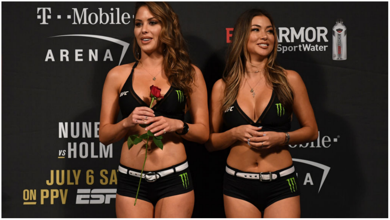 Arianny Celeste at the weighins