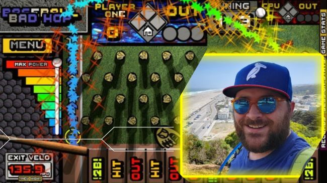 Bad Hop Baseball video game creator Dan Dectis