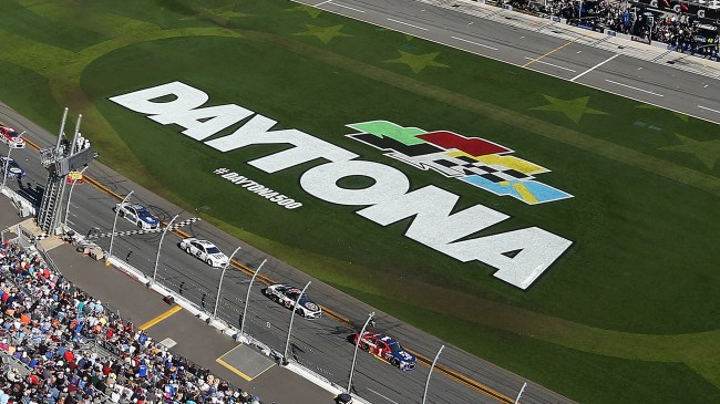 aerial view of the Daytona 500