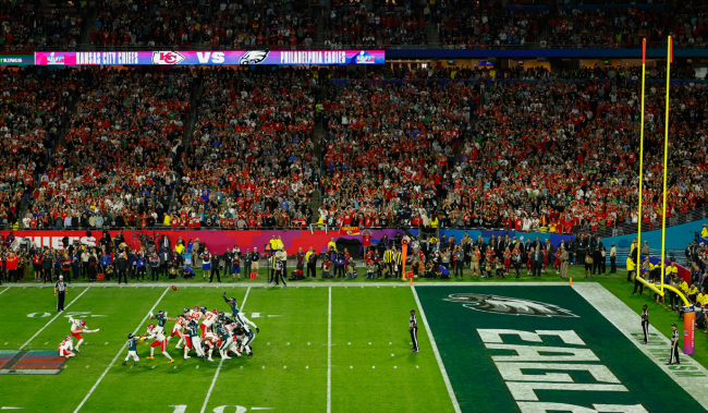 harrison butker kicks super bowl winning field goal