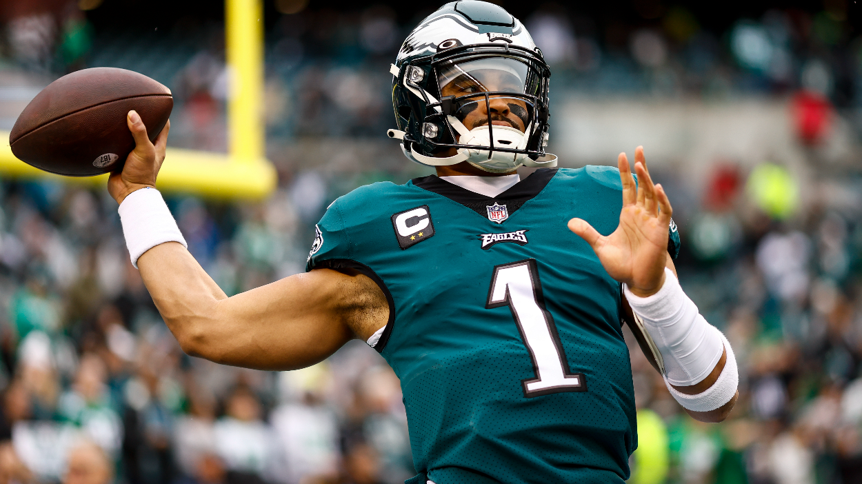 Philadelphia Eagles, Jalen Hurts headed to Super Bowl LLVII, Get gear the  players wear 