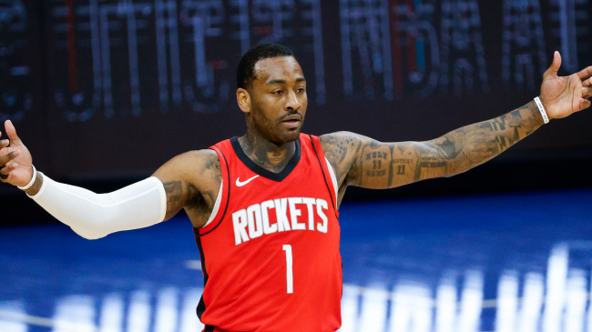 John Wall playing for the Rockets.