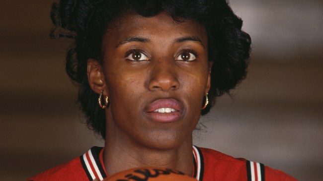 WNBA star Lisa Leslie in high school