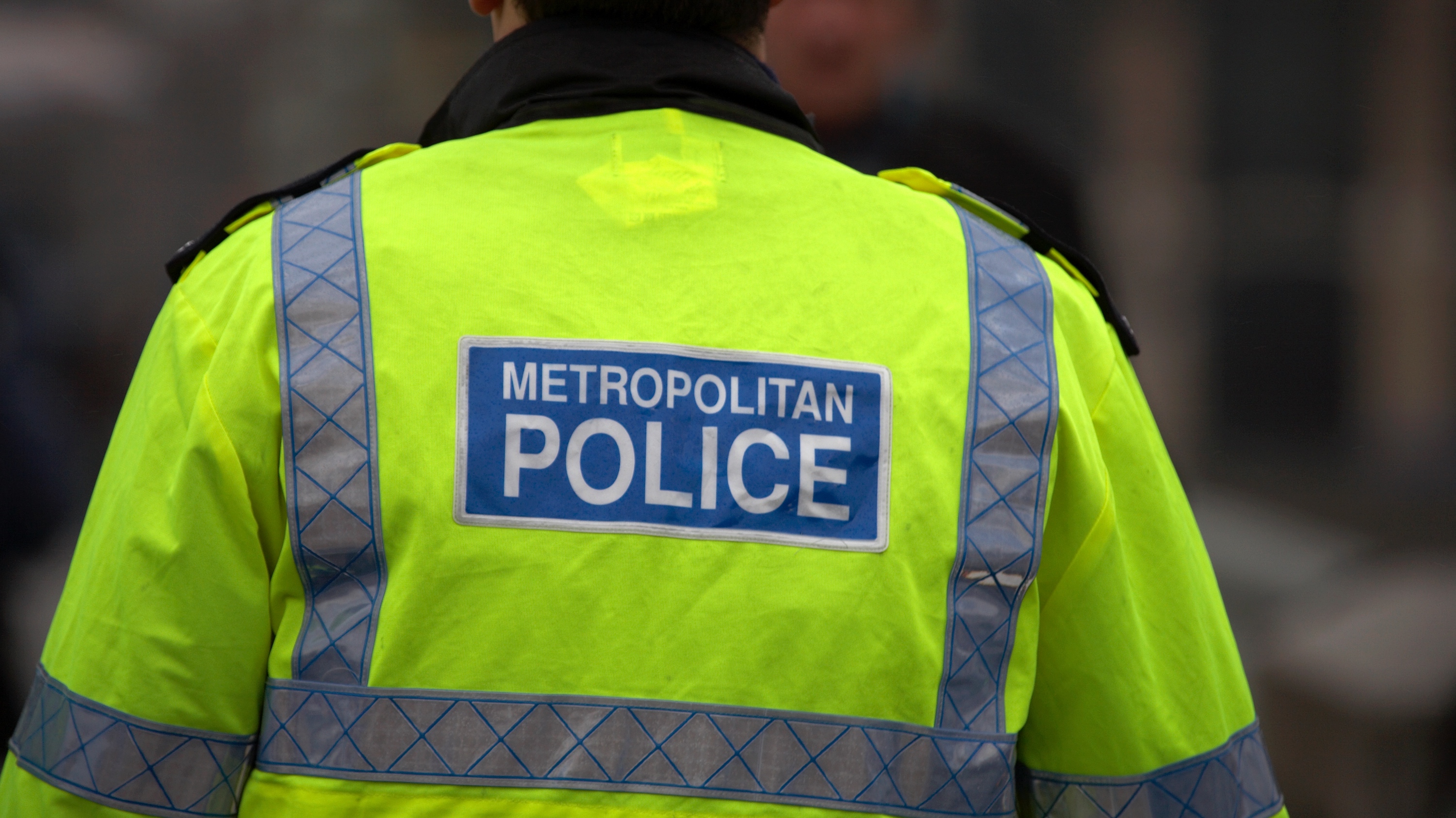 London Metropolitan police officer