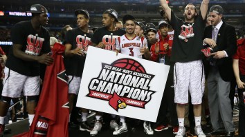 Louisville Basketball Is Getting Creative With A Banner To Celebrate Its Vacated National Championship