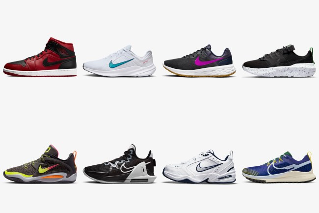 Select Nike sneakers including Jordans from the Nike President's Day Weekend sale 