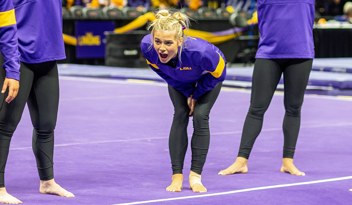 Olivia Dunne Introduces The 'Newest' LSU Gymnastics Recruit On TikTok