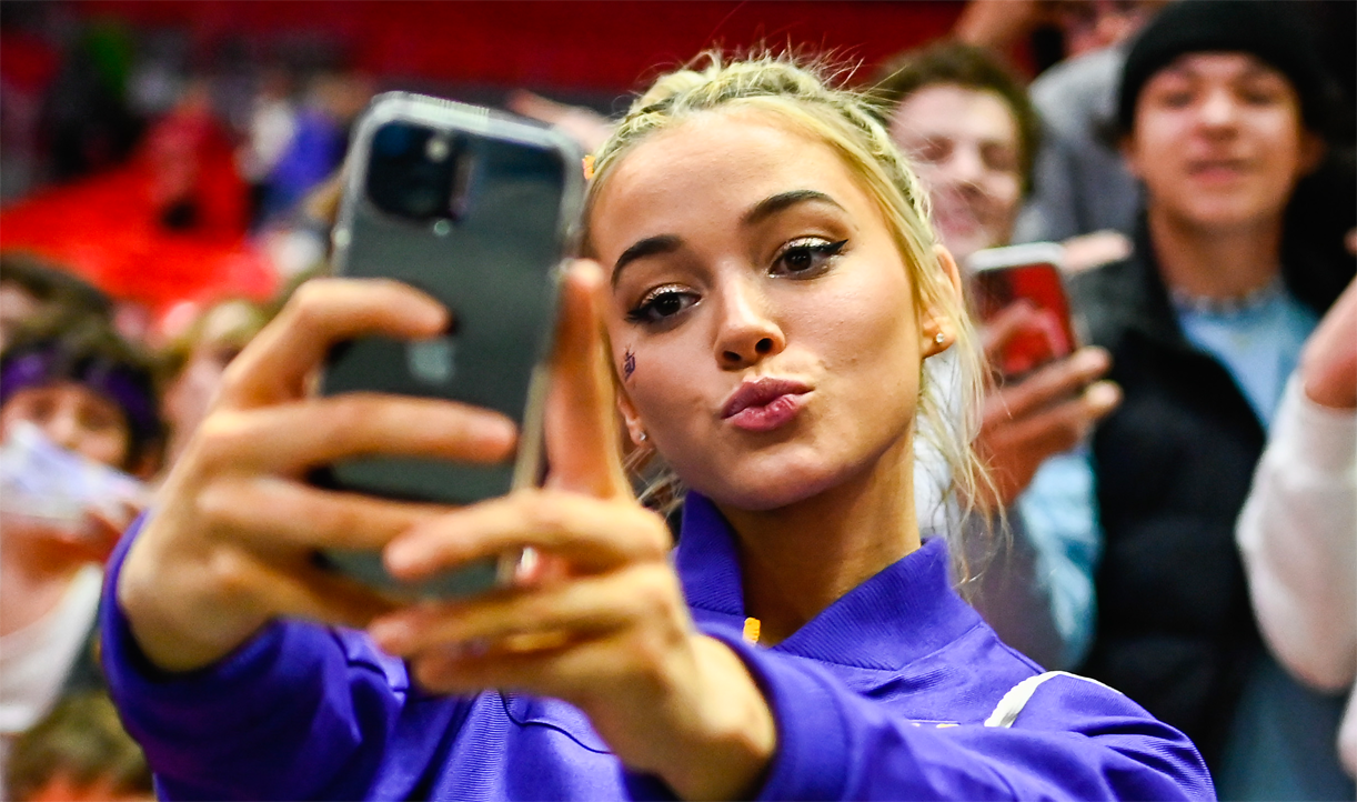 Olivia Dunne Goes Viral With TikTok Sending A Message To Someone(02)