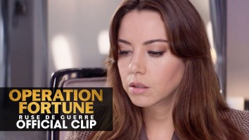 EXCLUSIVE: Jason Statham, Aubrey Plaza Kidnap A Dude And Look Beautiful Doing It In New ‘Operation Fortune’ Clip