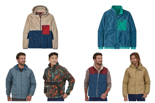 Assorted Patagonia jackets and fleeces are now on sale at Backcountry.com