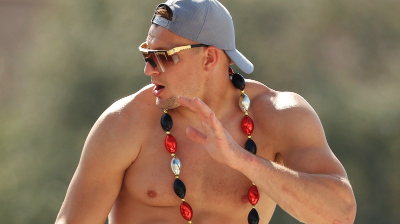 Rob Gronkowski Reveals The One Person He Can’t Keep Up With While Partying (Interview)