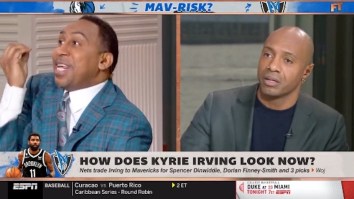 Stephen A. Smith Literally Mocks Jay Williams In Heated ‘First Take’ Exchange About Kyrie Irving