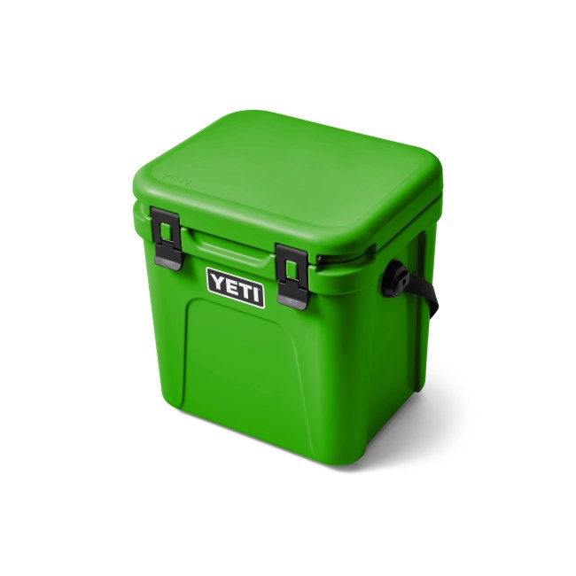 YETI Roadie 24 cooler in bright canopy green color