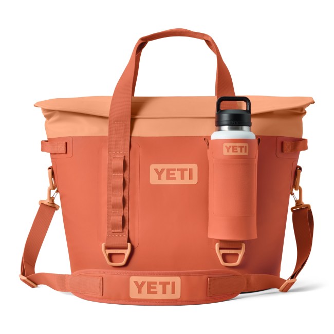 YETI M30 soft cooler tote bag in high desert clay color