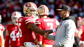 Kyle Shanahan’s Latest Comments Have 49ers Fans Speculating A Possible Trey Lance Trade
