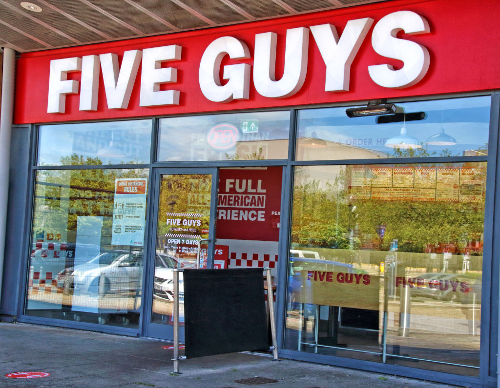 Five Guys burgers 