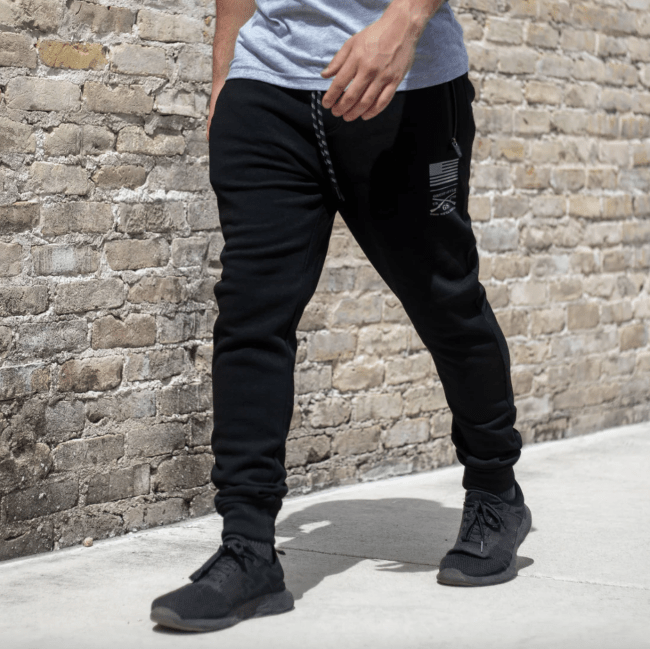 Grunt Style joggers in black