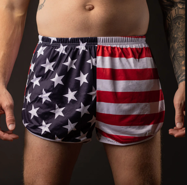 American Flag Ranger Panties; shop Grunt Style President's Day Sale