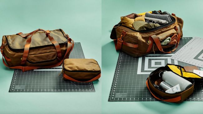 Get the Huckberry 1733 X11 Duffel Bags and Dopp Kits today