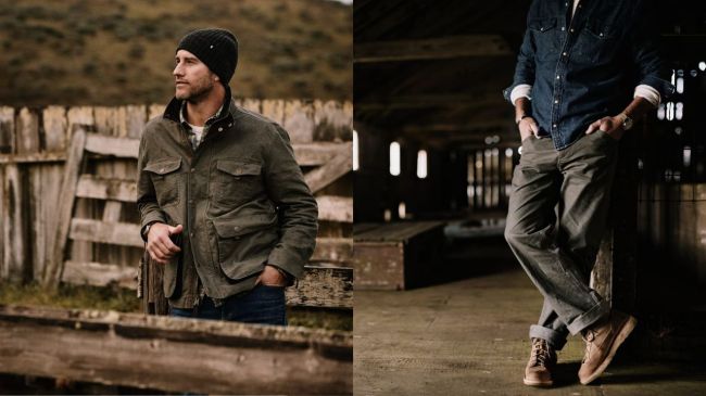 The New Flint And Tinder Barn Jacket And Work Pant Is Their First Fully ...