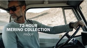 Day In, Day Out, Proof 72-Hour Merino Performance Tees Always Keep Up In The Wild