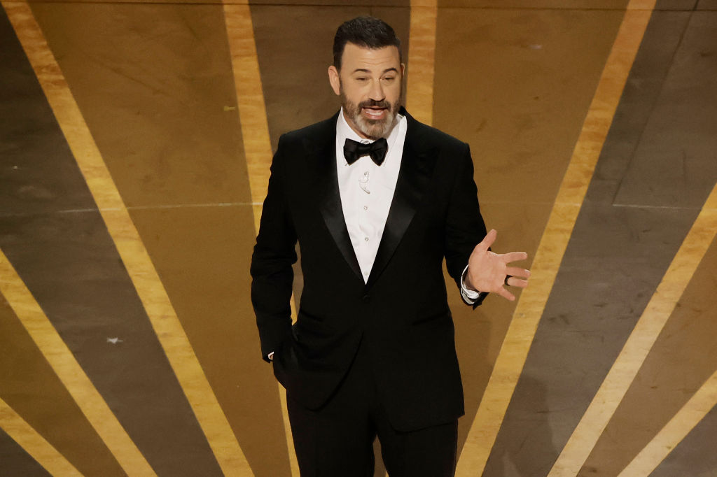 Jimmy Kimmel hosting the Oscars 