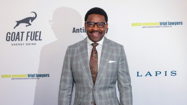 NFL Legend Michael Irvin poses for a picture.