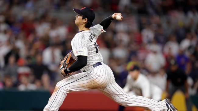 Shohei Ohtani pitches for team Japan
