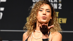 Ex-UFC Star/Model Pearl Gonzalez Wears Stunning Outfit At GameBred Boxing 4 Weigh-Ins