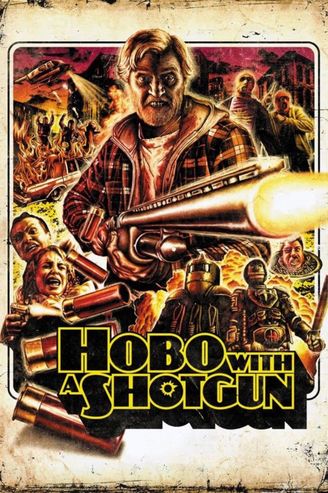 Watch Hobo with a Shotgun and other action movies free on Plex