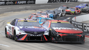 NASCAR’s Hottest Rivalry Adds Another Chapter After Denny Hamlin Takes Out Ross Chastain