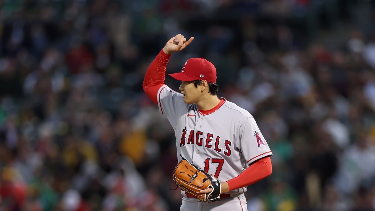 Shohei Ohtani throws 10 K's in Angels opener vs. A's