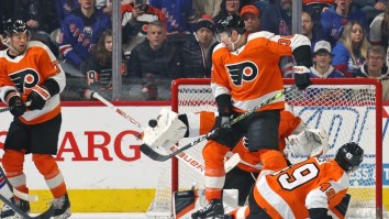 Flyers Defenseman Tony DeAngelo Had The Cheap Shot Of The Year