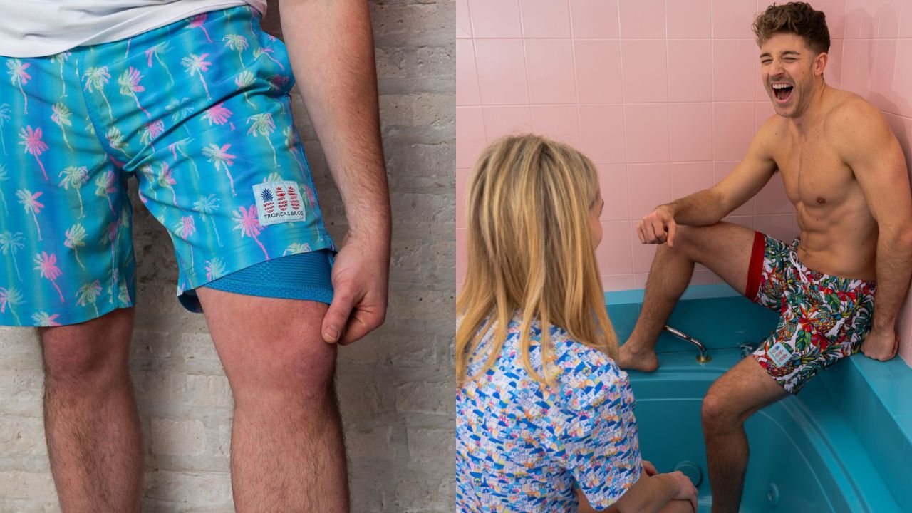 Tropical Bros Swim Shorts: Island Vibes That Are So Comfy, You'll