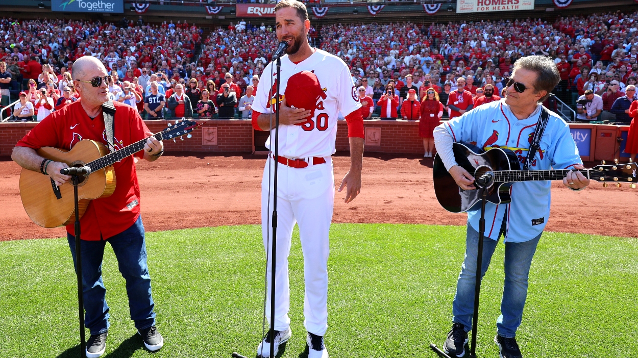Adam Wainwright's Country Style Rendition Of National Anthem Goes Viral