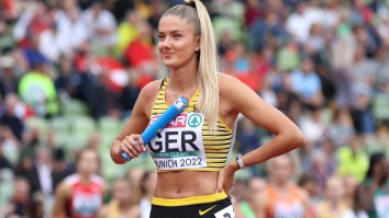 German Sprinter Alica Schmidt’s Pre-Race Warmup Goes Viral