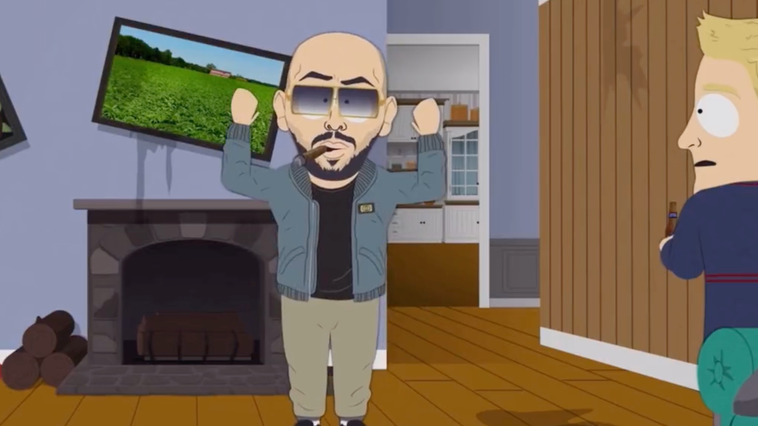 Andrew Tate on South Park