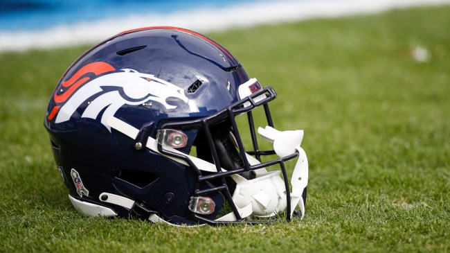 Broncos helmet