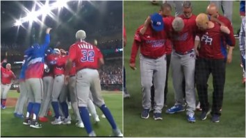 Mets’ Edwin Diaz Suffers Bizarre Leg Injury While Celebrating Puerto Rico’s Win At World Baseball Classic