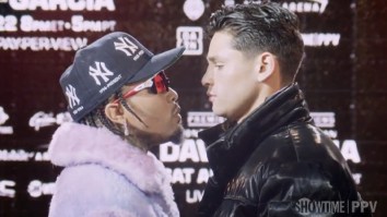 Gervonta Davis And Ryan Garcia Talk Trash, Get Heated After Facing Off For First Time Ahead Of Super Fight