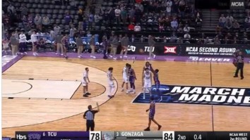 Gamblers Who Bet Gonzaga -4.5 Were Sick When TCU Made Meaningless Buzzer Beater In Terrible Bad Beat