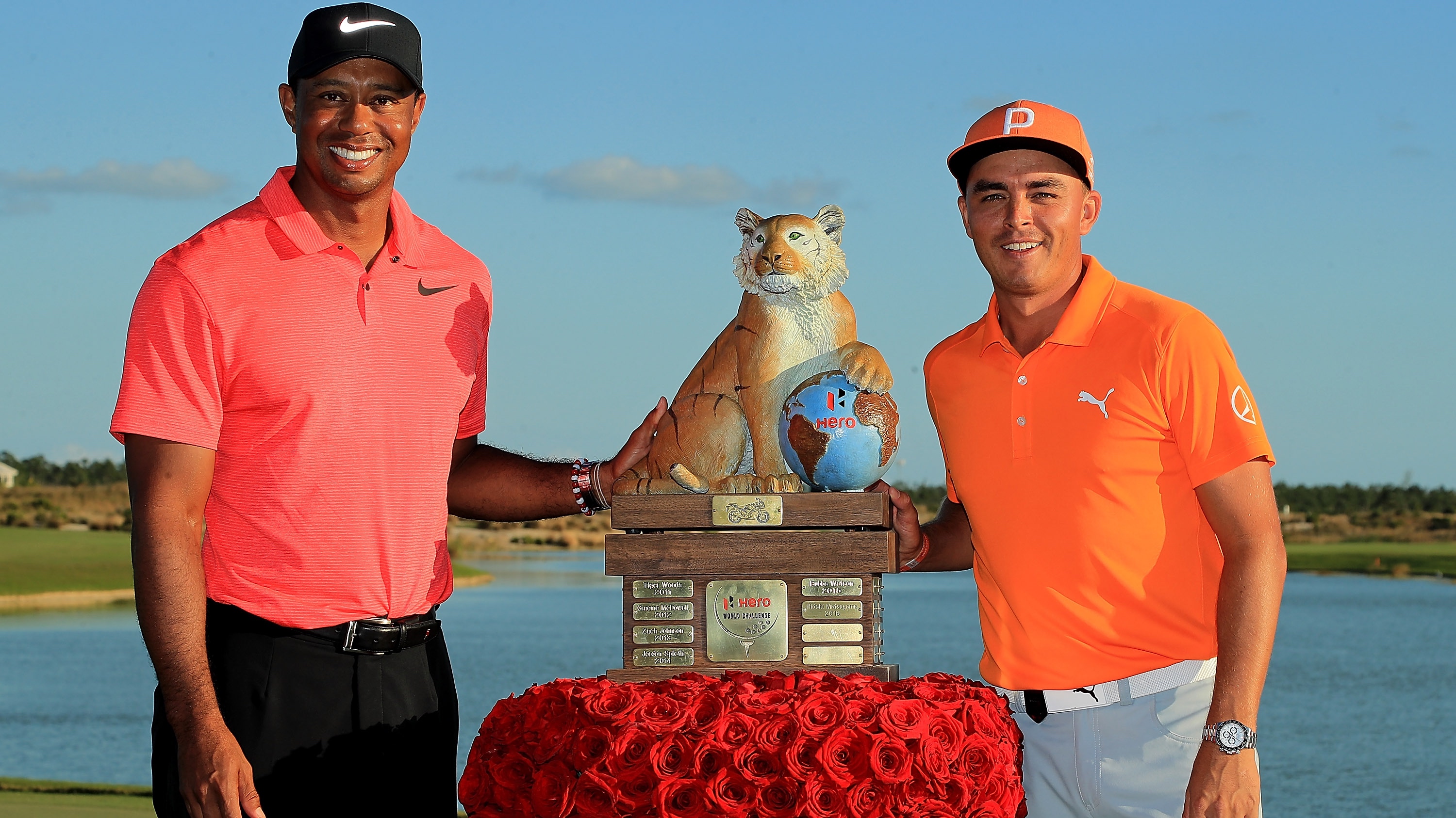 Tiger Woods and Rickie Fowler 2017