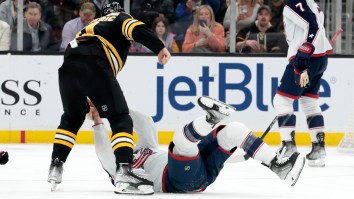 Bruins Winger Trent Frederic Records One-Punch KO While Getting Revenge For Dirty Check