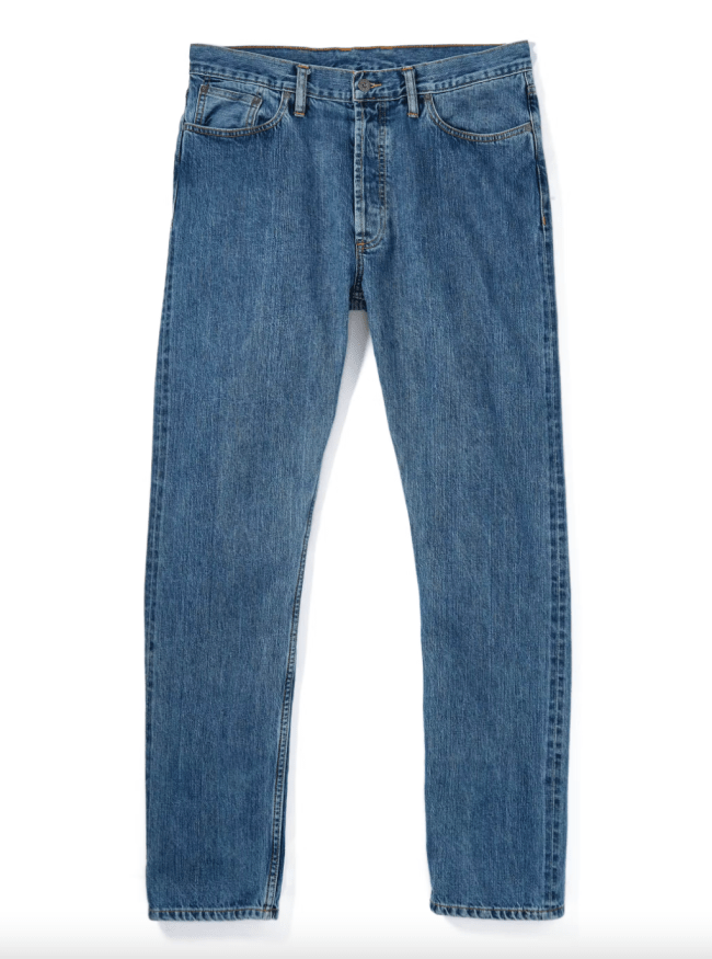 3sixteen Classic Tapered ⁠Stonewashed Selvedge Denim Jeans; shop new spring apparel at Huckberry