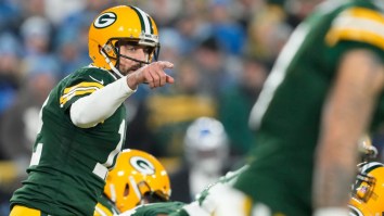 Aaron Rodgers Works Out With New York Jets Receiver