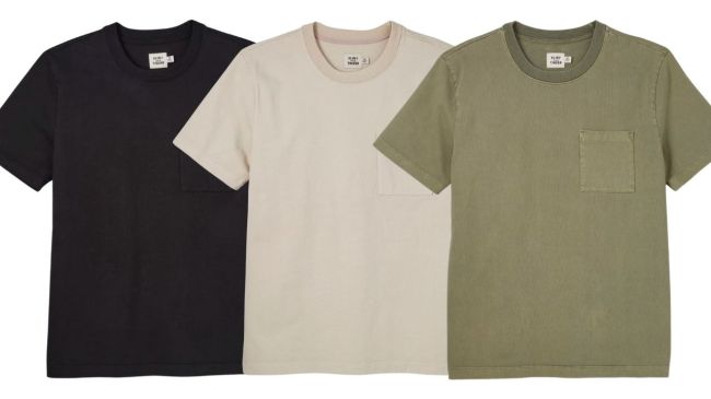 Get the new Flint and Tinder American Heavyweight Pocket T-Shirts now at Huckberry
